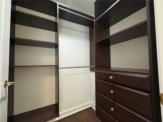 195 14th St NE Unit 303, Atlanta, GA 30309 - spacious closet with dark wood finished floors
