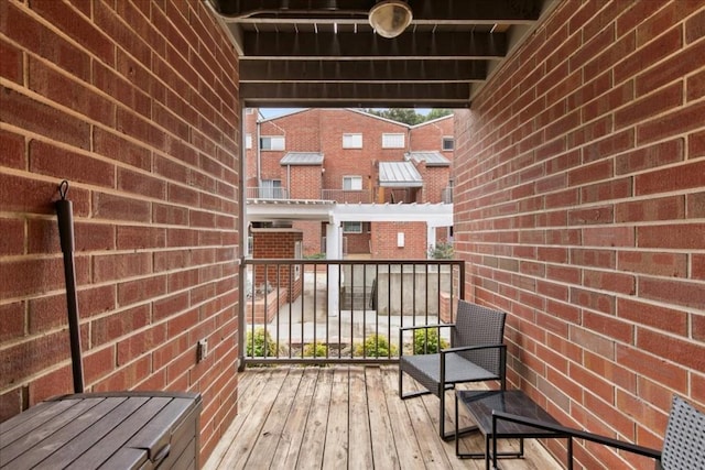 view of deck