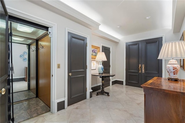 2525 Peachtree Rd Unit 28, Atlanta, GA 30305 - corridor with baseboards