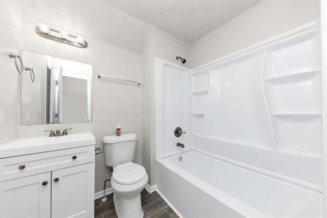 508 Cascade Walk, Mcdonough, GA 30253 - full bathroom with toilet, vanity, and bathing tub / shower combination