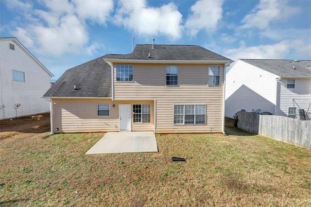 508 Cascade Walk, Mcdonough, GA 30253 - back of house with a patio and a lawn