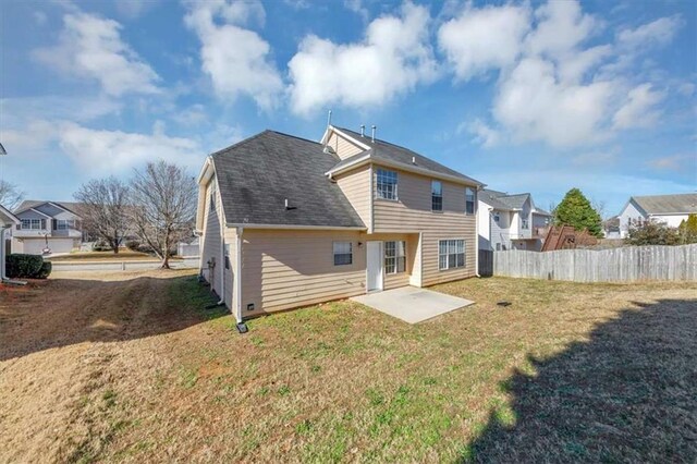 508 Cascade Walk, Mcdonough, GA 30253 - back of property with a patio area and a lawn