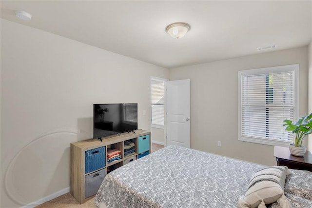 104 Auburn Crossing Way, Auburn, GA 30011 - bedroom with light colored carpet, multiple windows, and baseboards