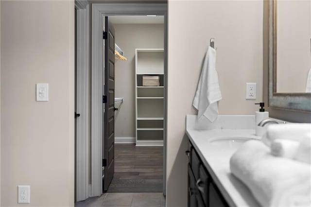 6763 Encore Blvd, Atlanta, GA 30328 - bathroom featuring vanity and tile patterned flooring