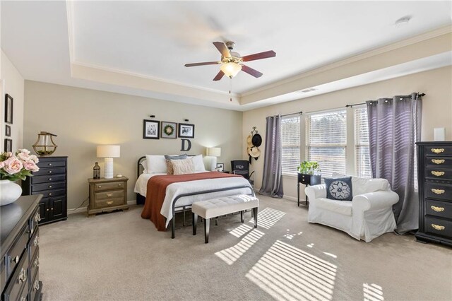 home office with light colored carpet