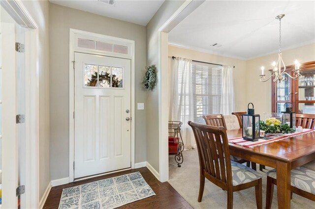 interior space featuring light colored carpet and french doors