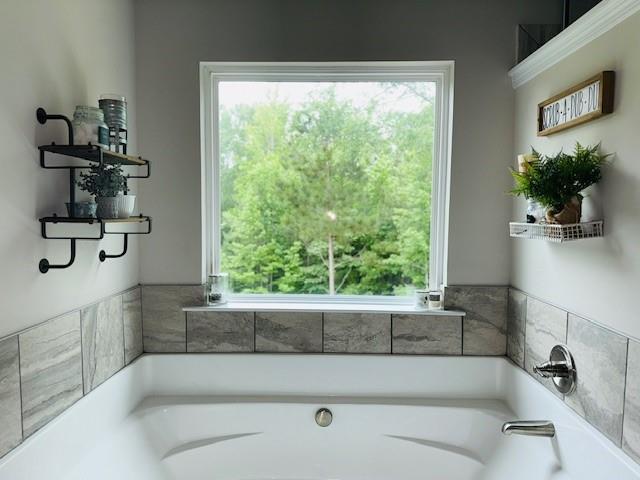50 Scout Hut Rd, Danielsville, GA 30633 - full bathroom with a bath and healthy amount of natural light