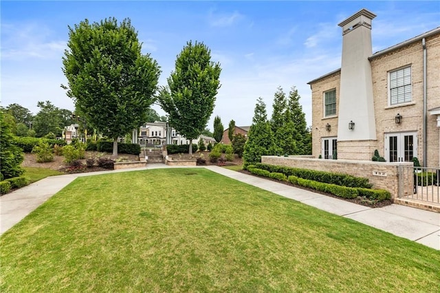 132 Grand Cres, Alpharetta, GA 30009 - view of home's community with a yard