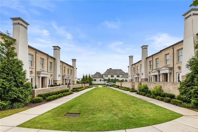 132 Grand Cres, Alpharetta, GA 30009 - view of community with a residential view and a yard