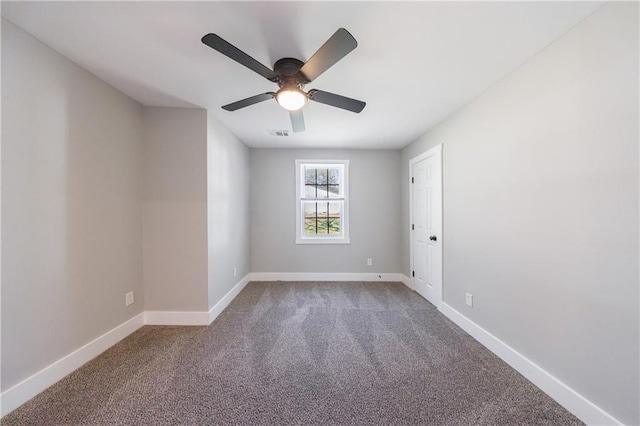 141 Nathan Rd, Atlanta, GA 30331 - carpeted empty room featuring baseboards and a ceiling fan