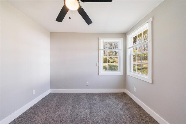 141 Nathan Rd, Atlanta, GA 30331 - empty room featuring a ceiling fan, carpet, and baseboards