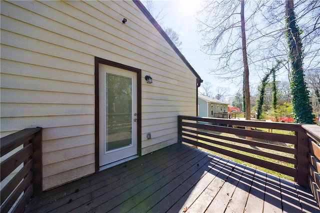 141 Nathan Rd, Atlanta, GA 30331 - view of deck