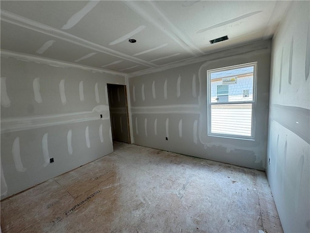 view of unfurnished room