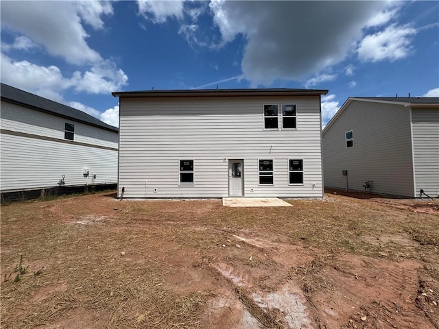 view of back of property