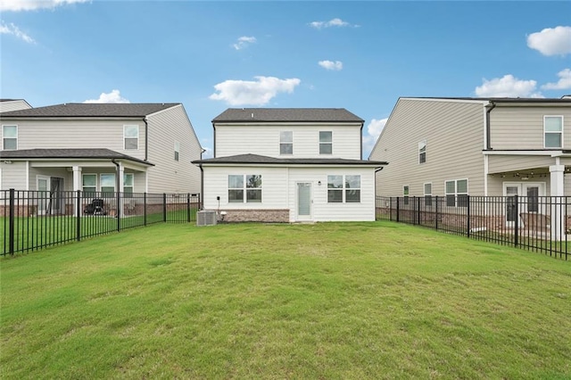 29 Gaston Ct, Hoschton, GA 30548 - rear view of property with cooling unit