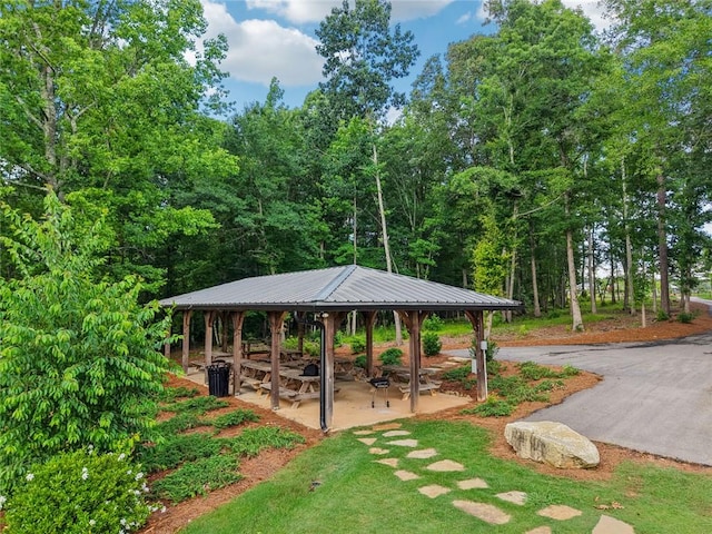 29 Gaston Ct, Hoschton, GA 30548 - view of community featuring a gazebo and a patio area