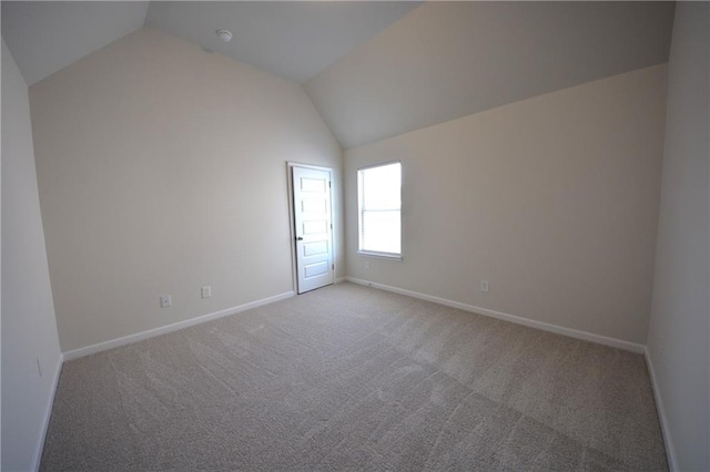 7753 Hansel Ln, Lithonia, GA 30058 - additional living space with lofted ceiling and carpet flooring