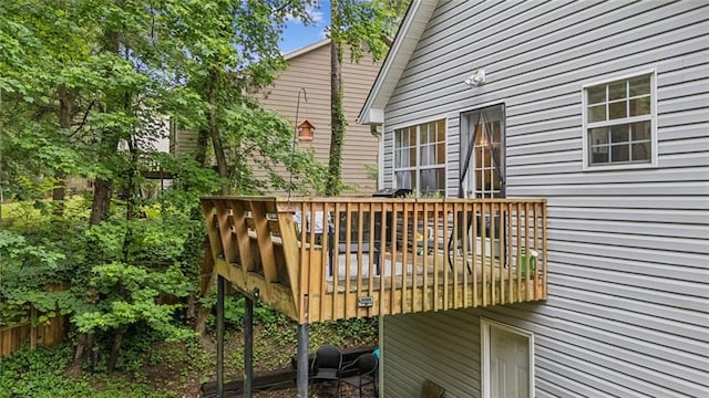 5519 Princeton Oaks Ln, Sugar Hill, GA 30518 - wooden terrace with an outdoor living space