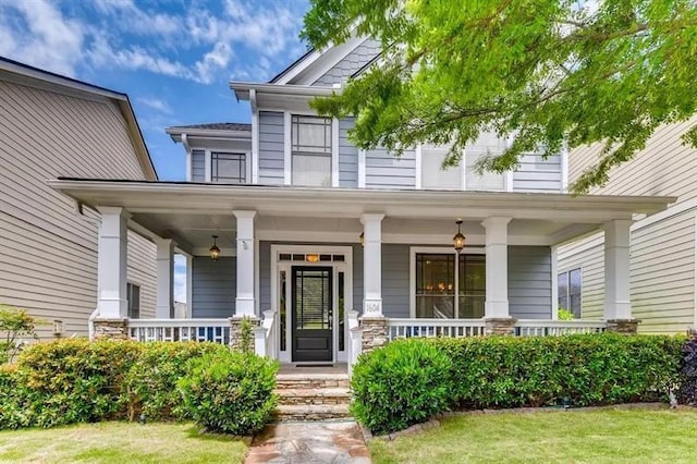 1604 Gilstrap Ln NW, Atlanta, GA 30318 - view of front of house with covered porch