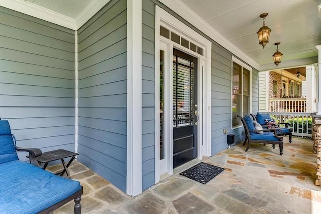 1604 Gilstrap Ln NW, Atlanta, GA 30318 - doorway to property featuring covered porch