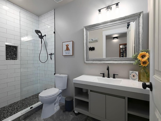 712 Broken Arrow, Waleska, GA 30183 - full bath featuring a tile shower and vanity