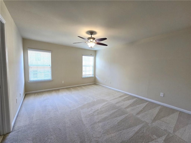 2104 Meadow Peak Rd, Duluth, GA 30097 - empty room with carpet flooring, baseboards, and ceiling fan