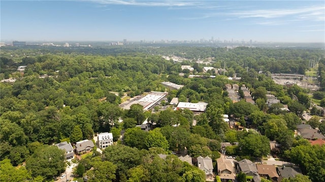 555 Orme Cir NE, Atlanta, GA 30306 - aerial overview of property's location featuring a forest