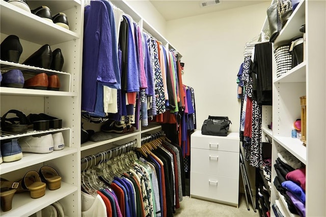 225 Mystic Ridge Hl, Sandy Springs, GA 30342 - walk in closet featuring carpet floors