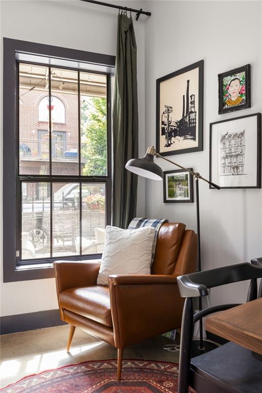view of sitting room