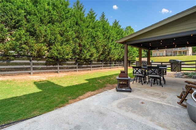 501 Rabun Ct, Canton, GA 30115 - view of patio / terrace with outdoor dining area