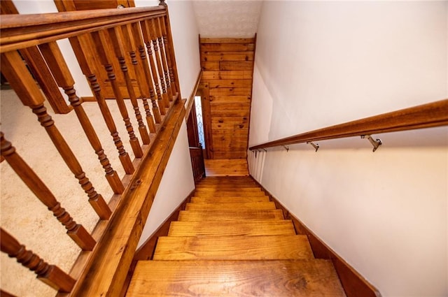 view of stairs