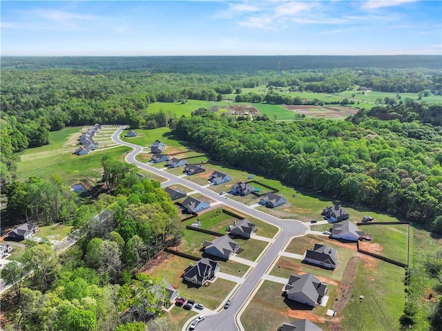 385 Finch Landing Rd, Winder, GA 30680 - bird's eye view with a forest view