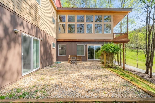 view of rear view of house