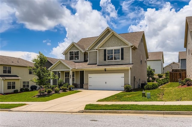 2486 Bear Mountain St, Lithonia, GA 30058 - craftsman-style house featuring driveway and an attached garage