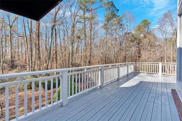 view of deck
