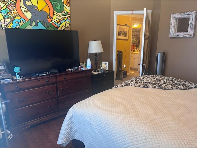 2610 Gadsen Walk, Duluth, GA 30097 - bedroom featuring wood finished floors and ensuite bathroom