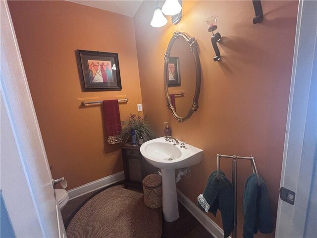 2610 Gadsen Walk, Duluth, GA 30097 - bathroom with toilet and baseboards