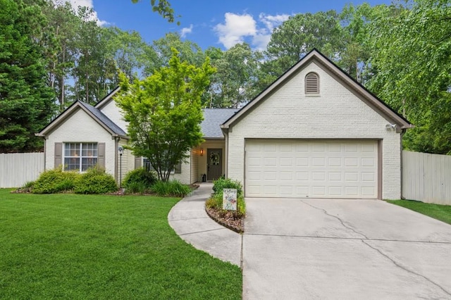 2277 Lazy Days Rd, Dacula, GA 30019 - view of front of property featuring brick siding, driveway, and an attached garage