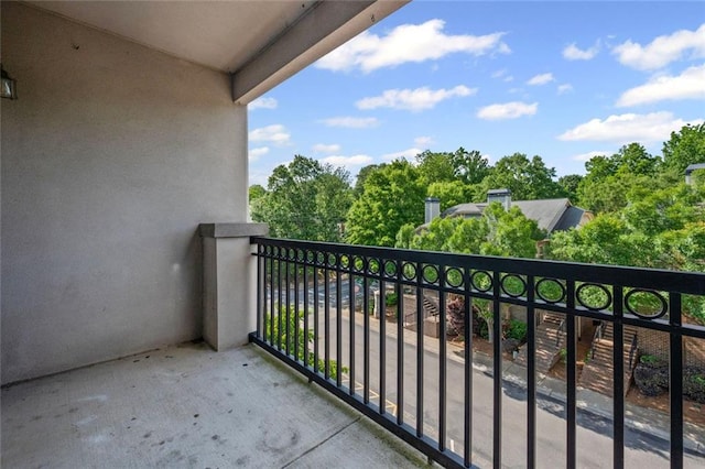 840 United Ave SE Unit 401, Atlanta, GA 30312 - balcony with view of wooded area