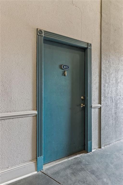 840 United Ave SE Unit 401, Atlanta, GA 30312 - entrance to property with stucco siding