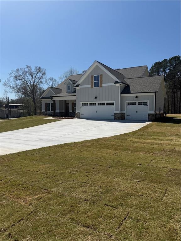 view of rear view of property