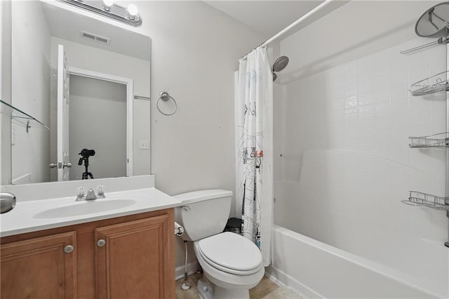 2545 Gatewater Ct, Cumming, GA 30040 - full bathroom featuring toilet, vanity, and shower / bath combo