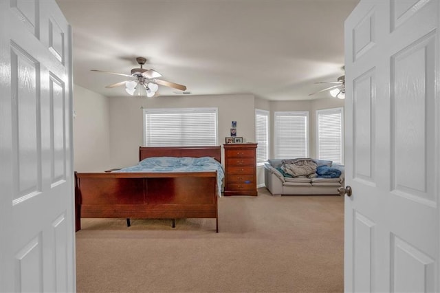 2545 Gatewater Ct, Cumming, GA 30040 - bedroom featuring carpet flooring and a ceiling fan