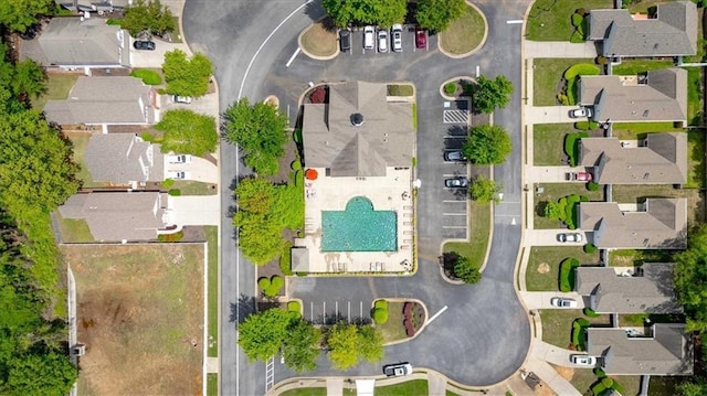 2545 Gatewater Ct, Cumming, GA 30040 - aerial view of property's location featuring nearby suburban area and a pool area