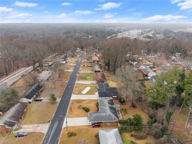 1283 Woodleigh Rd SW, Marietta, GA 30008 - bird's eye view
