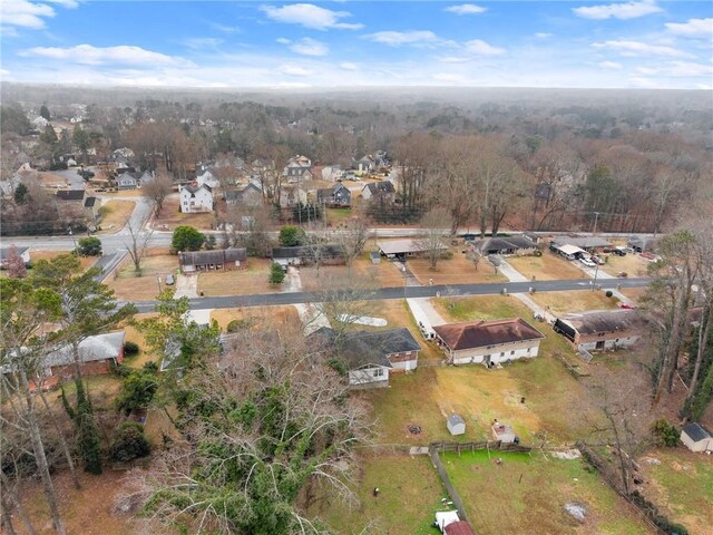 1283 Woodleigh Rd SW, Marietta, GA 30008 - birds eye view of property