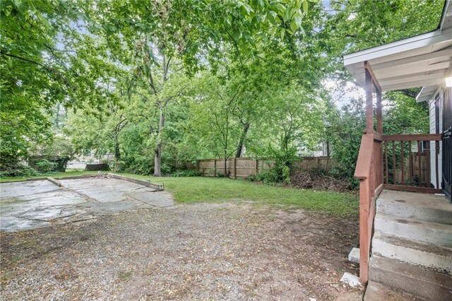 1591 Jonesboro Rd SE, Atlanta, GA 30315 - view of yard with a patio area