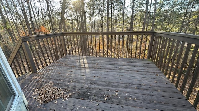 view of deck