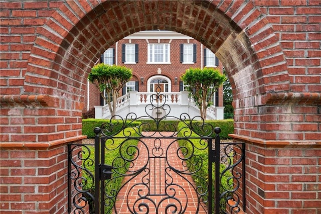 view of gate