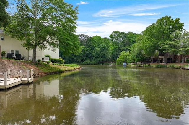 property view of water